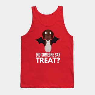 German Wirehaired Pointer Halloween Trick or Treat Tank Top
